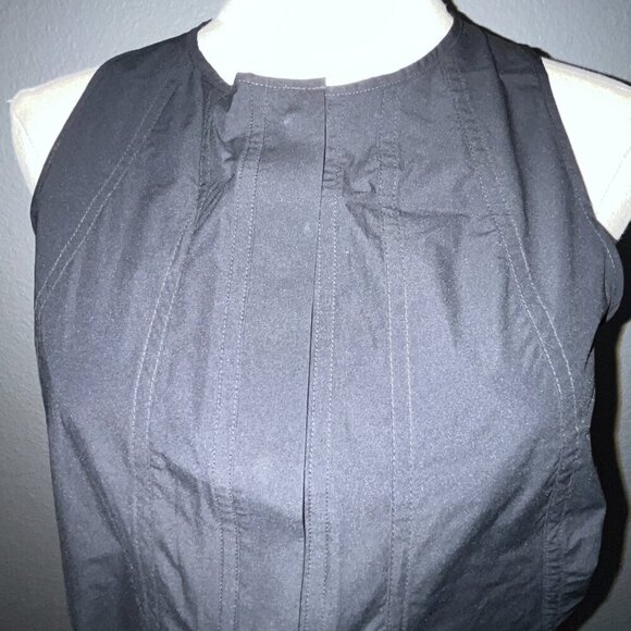 ATHLETA Canopy Parachute Cargo Jumpsuit Lightweight Nylon Sleeveless - Black - 0 - Picture 9 of 15